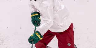 Latvijas U18 izlases treniņš pirms turnīra Slovākijā