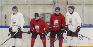 LAT U20 hokeja izlases treniņš, 10.12.2025.