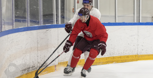 LAT U20 hokeja izlases treniņš, 10.12.2025.