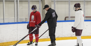 LAT U20 hokeja izlases treniņš, 10.12.2025.