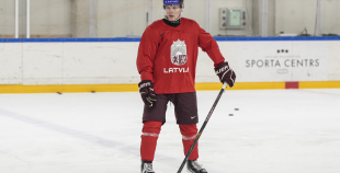 LAT U20 hokeja izlases treniņš, 10.12.2025.