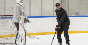 LAT U20 hokeja izlases treniņš, 10.12.2025.