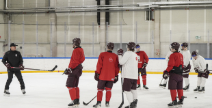 LAT U20 hokeja izlases treniņš, 10.12.2025.