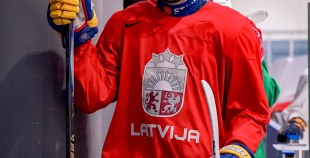 Latvijas U18 izlases treniņš pirms turnīra Slovākijā