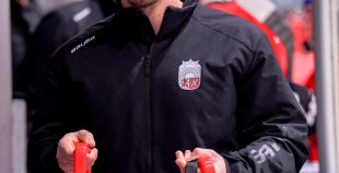 Latvijas U18 izlases treniņš pirms turnīra Slovākijā