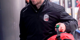 Latvijas U18 izlases treniņš pirms turnīra Slovākijā