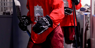 Latvijas U18 izlases treniņš pirms turnīra Slovākijā