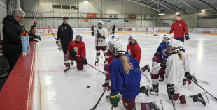 LAT sieviešu hokeja izlases treniņš, 10.12.2025.