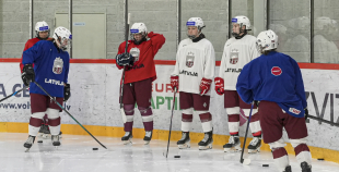 LAT sieviešu hokeja izlases treniņš, 10.12.2025.