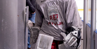 Latvijas U18 izlases treniņš pirms turnīra Slovākijā