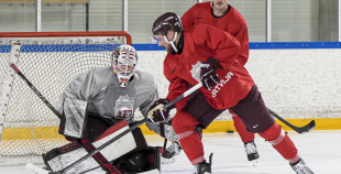 LAT hokeja izlases treniņš, 2.02.2026.