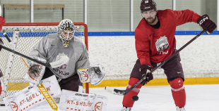 LAT hokeja izlases treniņš, 2.02.2026.