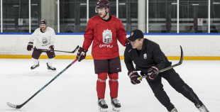 LAT hokeja izlases treniņš, 2.02.2026.