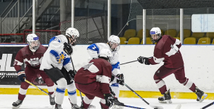 Pārbaudes spēle; LAT U17 - Rīgas HS