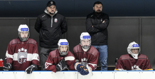 Pārbaudes spēle; LAT U17 - Rīgas HS
