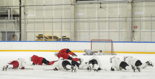 LAT U18 meiteņu hokeja izlases treniņš, 16.01.2026.