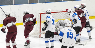 Pārbaudes spēle; LAT U17 - Rīgas HS