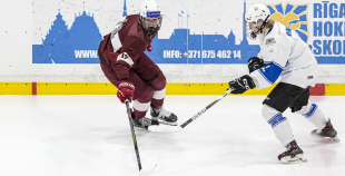 Pārbaudes spēle; LAT U17 - Rīgas HS