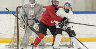 LAT U18 meiteņu hokeja izlases treniņš, 16.01.2026.