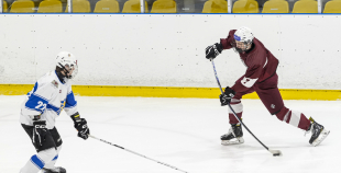 Pārbaudes spēle; LAT U17 - Rīgas HS