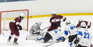 Pārbaudes spēle; LAT U17 - Rīgas HS