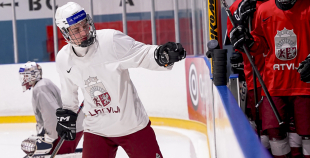 Latvijas U-18 izlases treniņš (08.12)