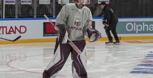 LAT hokeja izlases treniņš, Xiaomi arēnā, 9.04.2026.