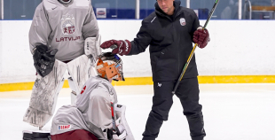 Latvijas U-18 izlases treniņš (08.12)