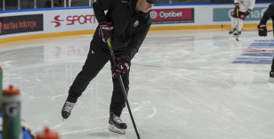 LAT hokeja izlases treniņš, Xiaomi arēnā, 9.04.2026.