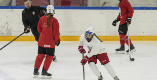LAT U18 meiteņu hokeja izlases treniņš, 16.01.2026.