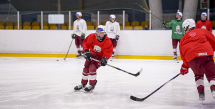 Latvijas U-18 izlases treniņš (08.12)