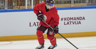 LAT hokeja izlases treniņš, Xiaomi arēnā, 9.04.2026.