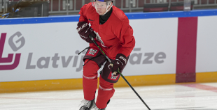 LAT hokeja izlases treniņš, Xiaomi arēnā, 9.04.2026.