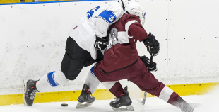 Pārbaudes spēle; LAT U17 - Rīgas HS