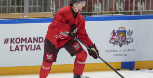 LAT hokeja izlases treniņš, Xiaomi arēnā, 9.04.2026.