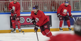 LAT hokeja izlases treniņš, Xiaomi arēnā, 9.04.2026.