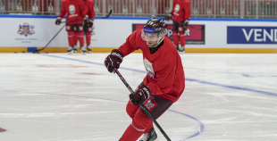 LAT hokeja izlases treniņš, Xiaomi arēnā, 9.04.2026.