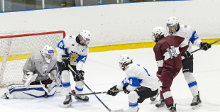 Pārbaudes spēle; LAT U17 - Rīgas HS