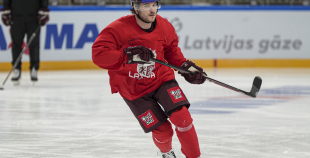 LAT hokeja izlases treniņš, Xiaomi arēnā, 9.04.2026.