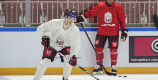 LAT hokeja izlases treniņš, Xiaomi arēnā, 9.04.2026.