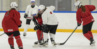 LAT U18 meiteņu hokeja izlases treniņš, 16.01.2026.