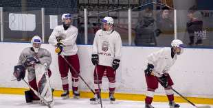 Latvijas U-18 izlases treniņš (08.12)
