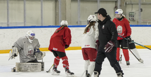LAT U18 meiteņu hokeja izlases treniņš, 16.01.2026.
