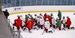 Latvijas U-18 izlases treniņš (08.12)