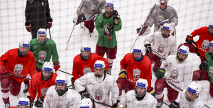 Latvijas U-18 izlases treniņš (08.12)