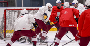 Latvijas U-18 izlases treniņš (08.12)