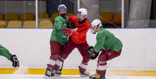 Latvijas U-18 izlases treniņš (08.12)