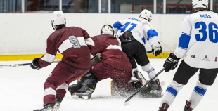 Pārbaudes spēle; LAT U17 - Rīgas HS