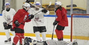 LAT U18 meiteņu hokeja izlases treniņš, 16.01.2026.