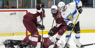 Pārbaudes spēle; LAT U17 - Rīgas HS